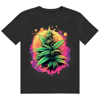 Heavy Cotton T-Shirt - Strain Print Art | Division420®