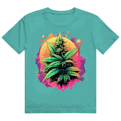 Heavy Cotton T-Shirt - Strain Print Art | Division420®