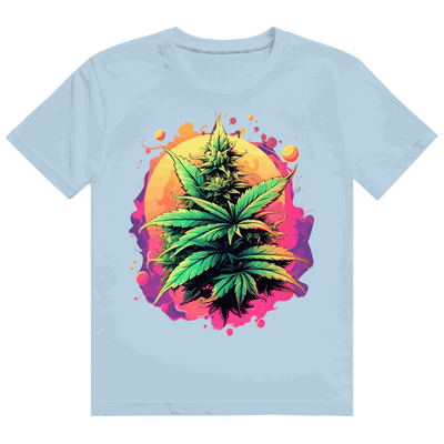 Heavy Cotton T-Shirt - Strain Print Art | Division420®