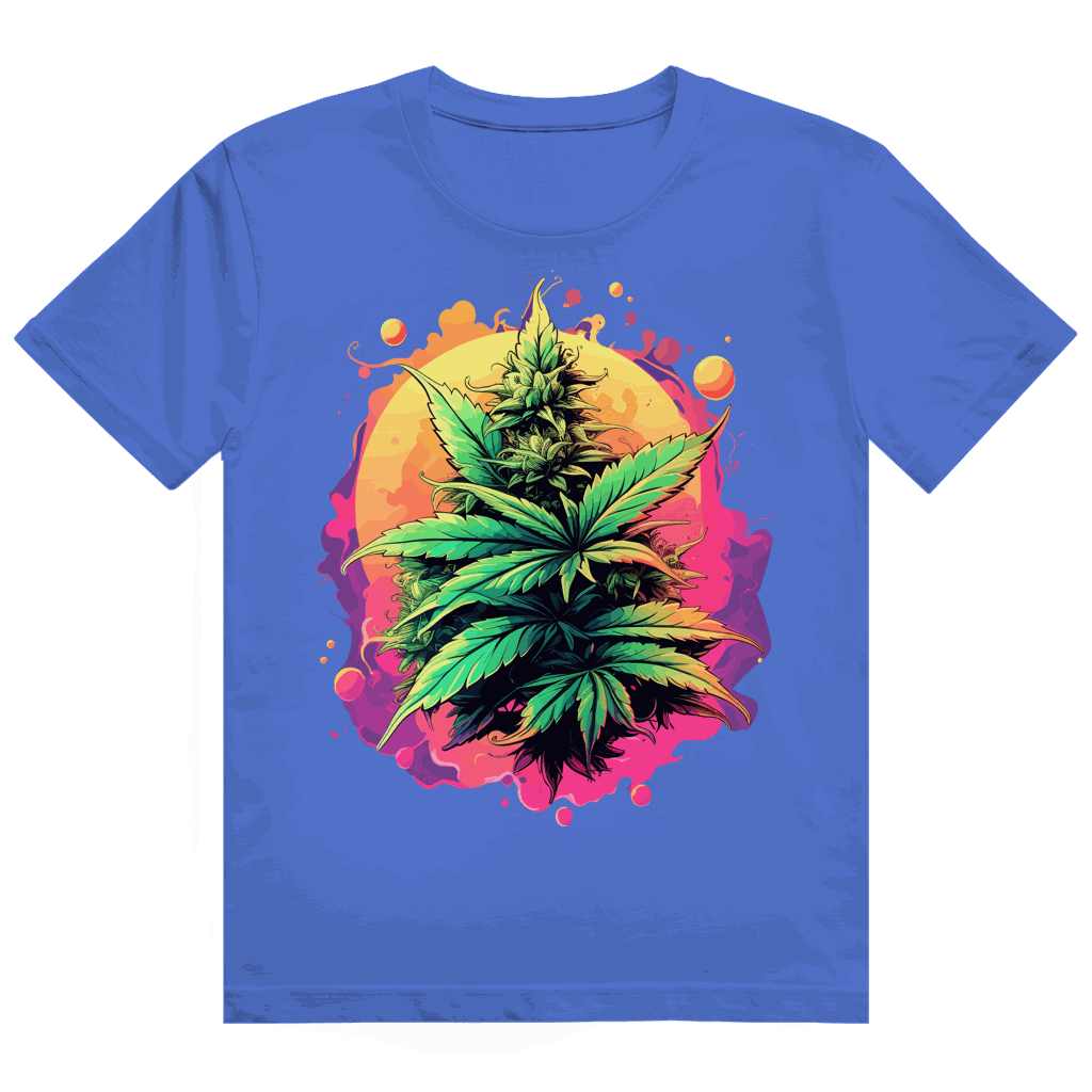 Heavy Cotton T-Shirt - Strain Print Art | Division420®