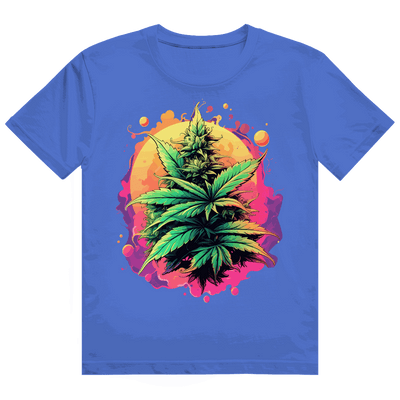 Heavy Cotton T-Shirt - Strain Print Art | Division420®