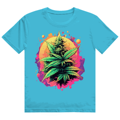 Size chart for Heavy Cotton T-Shirt by Division420 with strain print design
