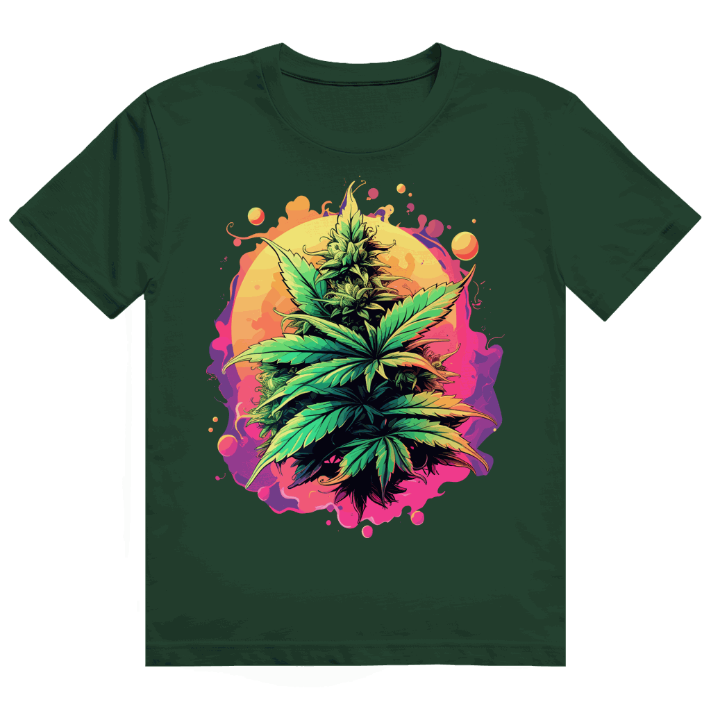 Heavy Cotton T-Shirt - Strain Print Art | Division420®