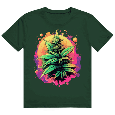 Heavy Cotton T-Shirt - Strain Print Art | Division420®