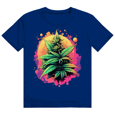 Heavy Cotton T-Shirt - Strain Print Art | Division420®
