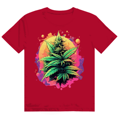 Heavy Cotton T-Shirt - Strain Print Art | Division420®