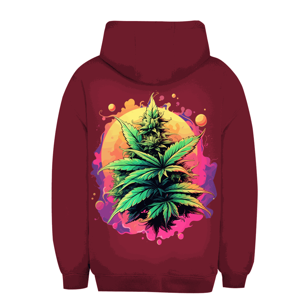 Unisex Oversize Hoodie - Strain Print Art | Division420®