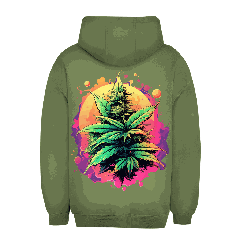 Unisex Oversize Hoodie - Strain Print Art | Division420®