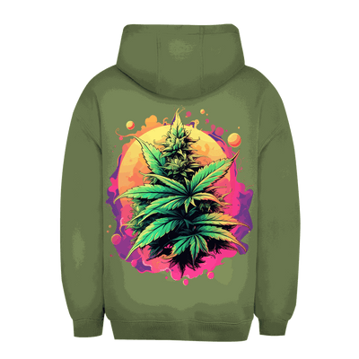 Unisex Oversize Hoodie - Strain Print Art | Division420®
