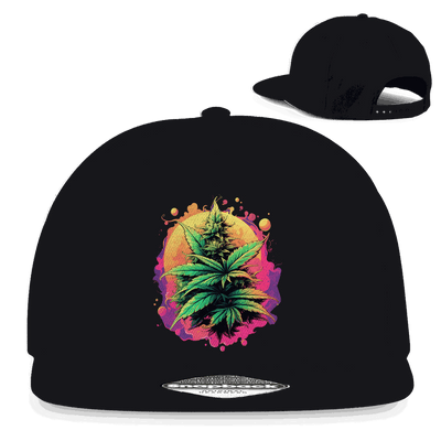 Snapback Rapper Cap - Strain Print Art | Division420®