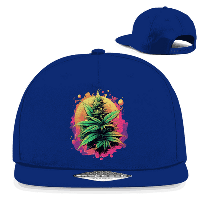 Snapback Rapper Cap - Strain Print Art | Division420®