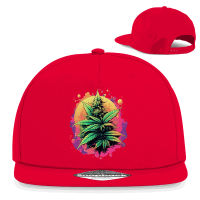 Snapback Rapper Cap - Strain Print Art | Division420®