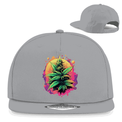 Snapback Rapper Cap - Strain Print Art | Division420®