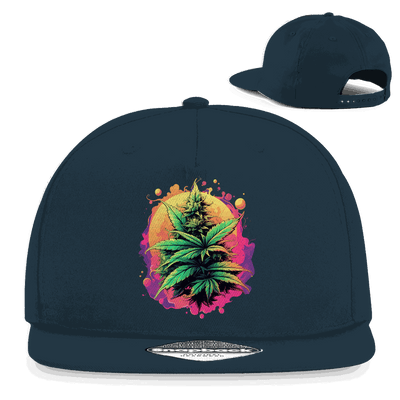 Snapback Rapper Cap - Strain Print Art | Division420®