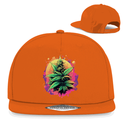 Snapback Rapper Cap - Strain Print Art | Division420®