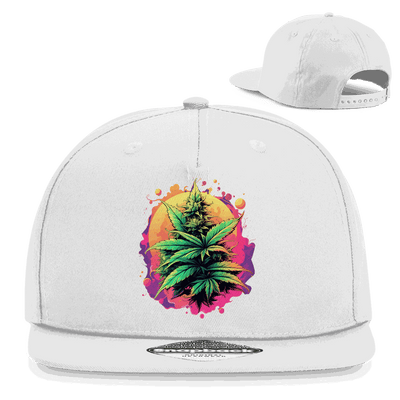 Snapback Rapper Cap - Strain Print Art | Division420®
