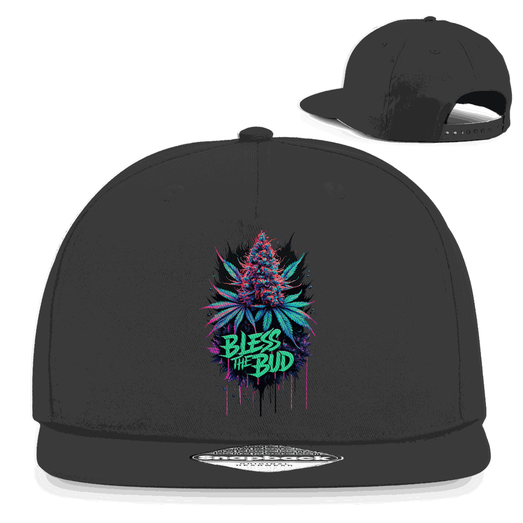Snapback Rapper Cap - Bless the Bud | Division420®