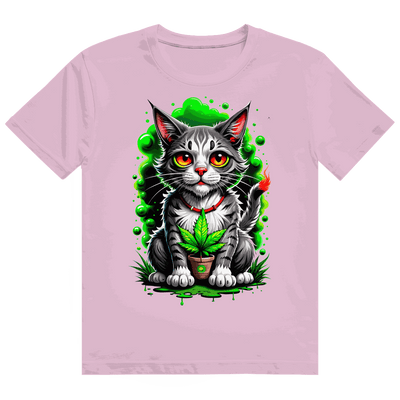 Heavy Cotton T-Shirt - Weed Cat | Division420®