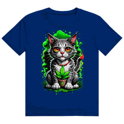 Heavy Cotton T-Shirt - Weed Cat | Division420®