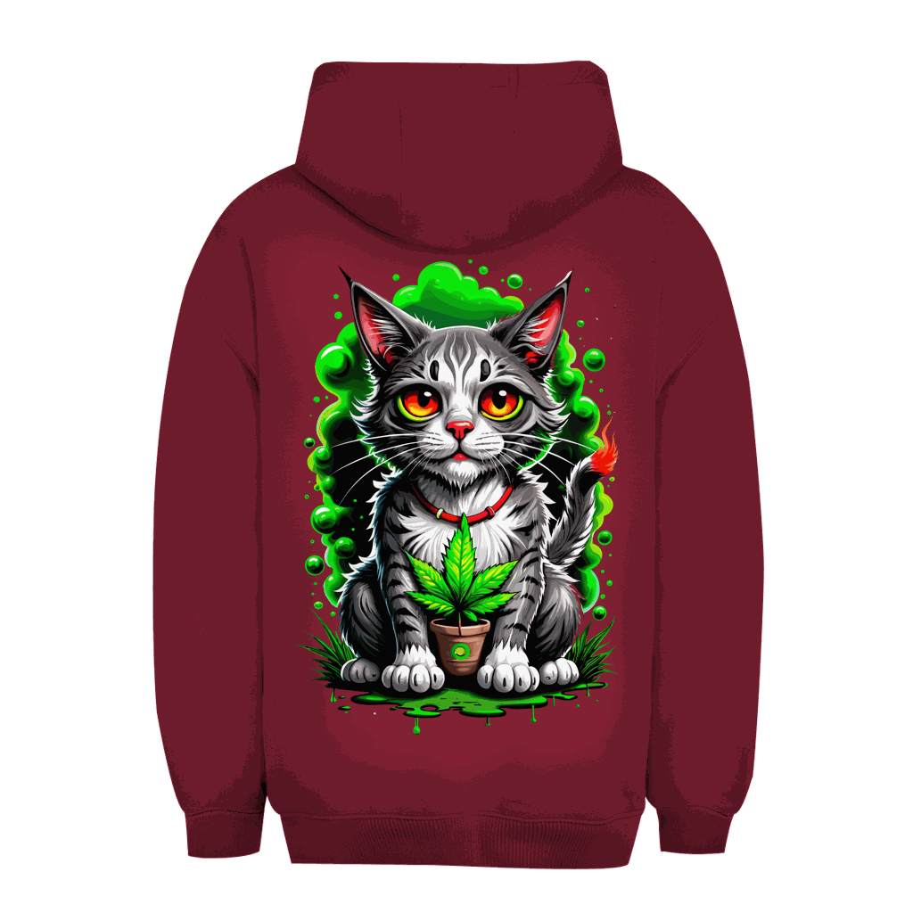 Unisex Oversize Hoodie - Weed Cat | Division420®