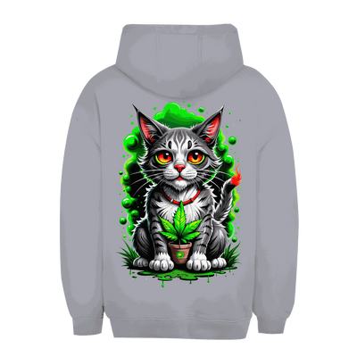 Unisex Oversize Hoodie - Weed Cat | Division420®