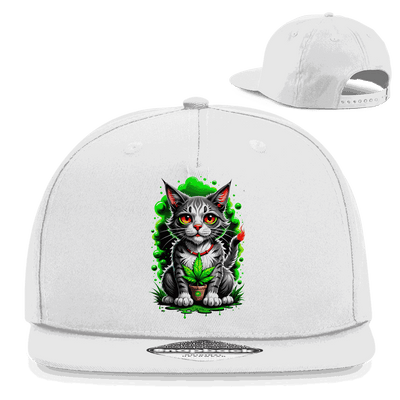 Snapback Rapper Cap - Weed Cat | Division420®
