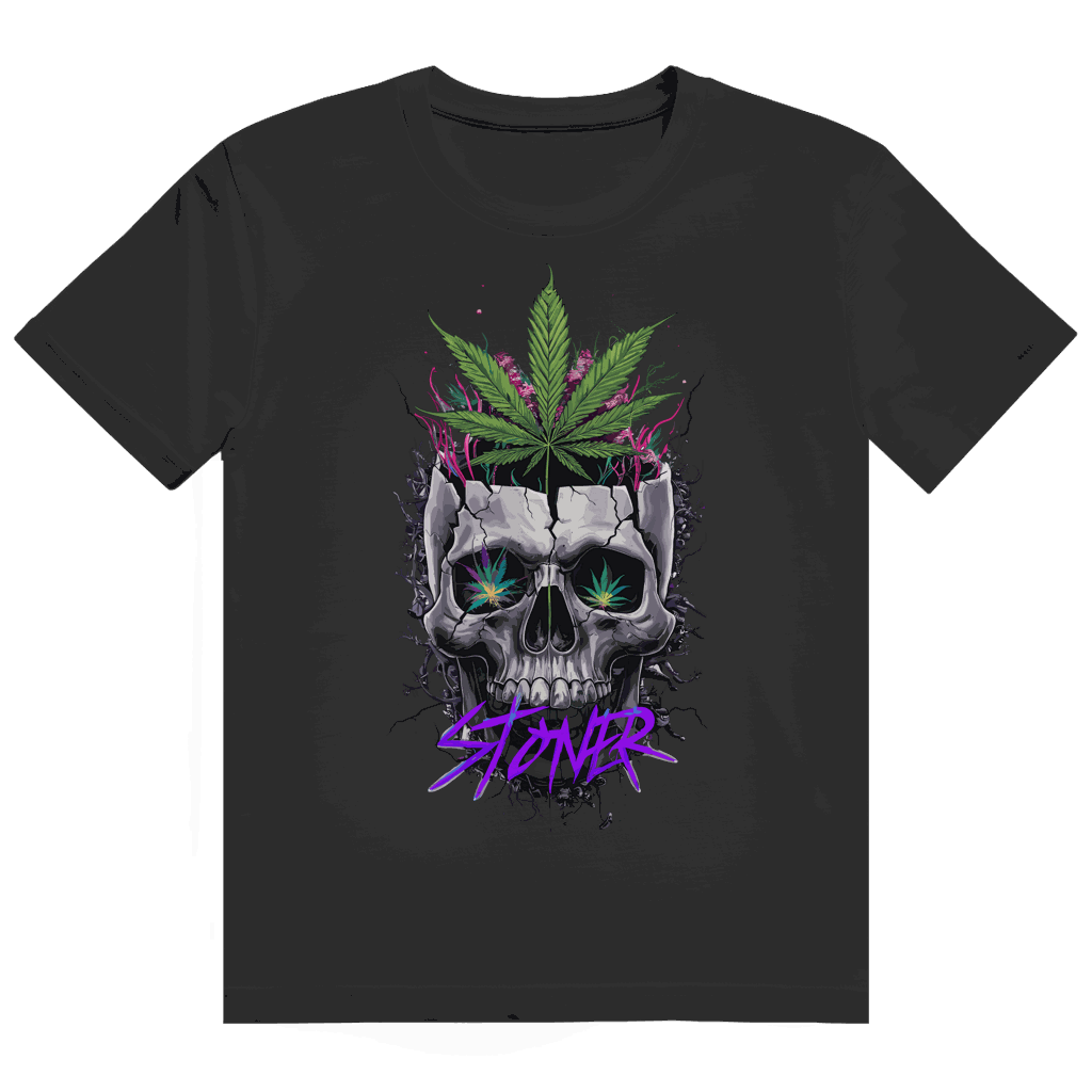 Heavy Cotton T-Shirt - Stoner Art Print | Division420®