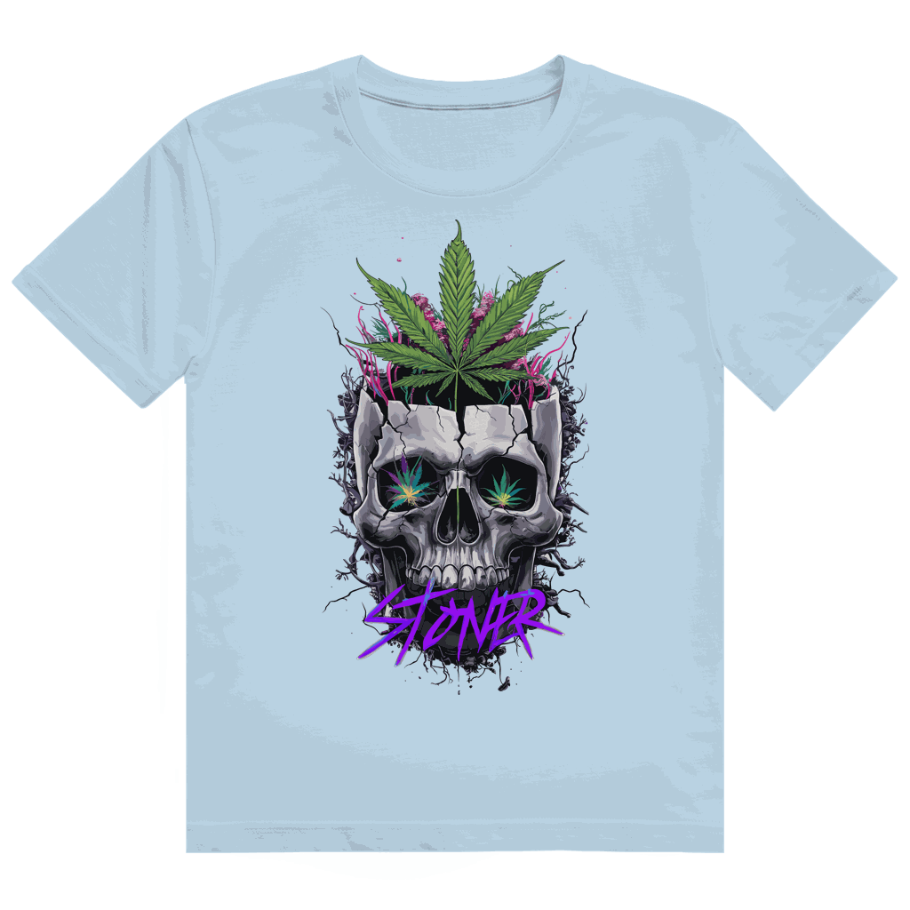 Heavy Cotton T-Shirt - Stoner Art Print | Division420®
