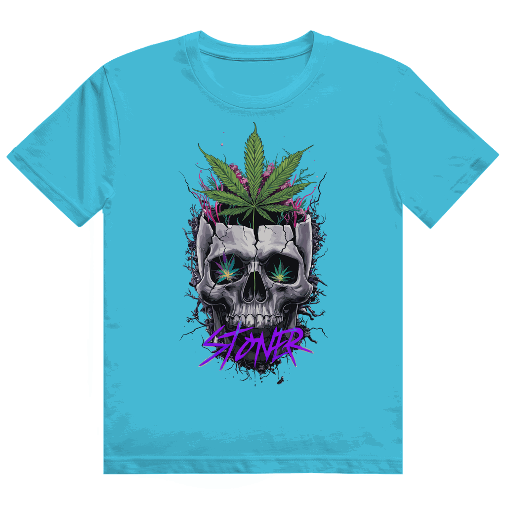Heavy Cotton T-Shirt - Stoner Art Print | Division420®