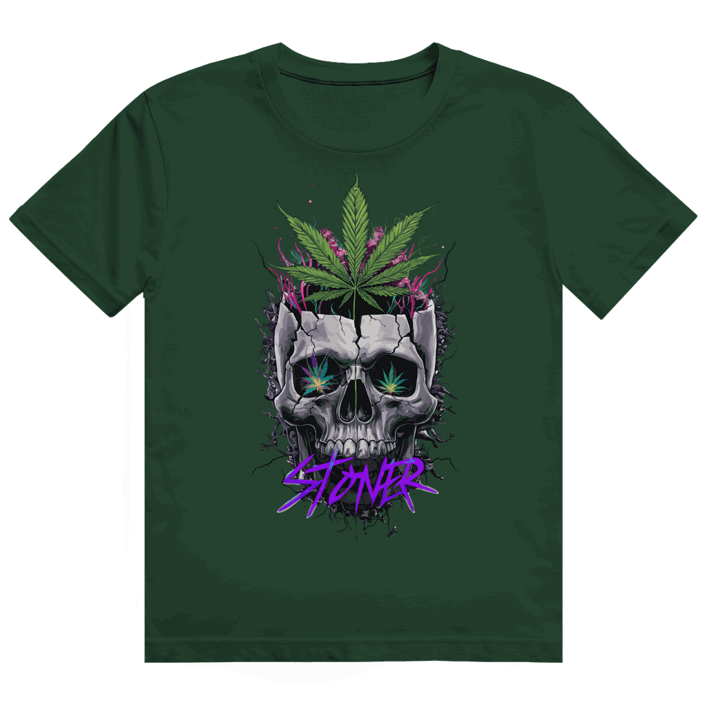 Heavy Cotton T-Shirt - Stoner Art Print | Division420®