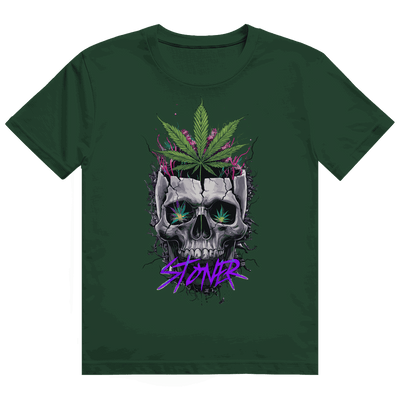 Heavy Cotton T-Shirt - Stoner Art Print | Division420®