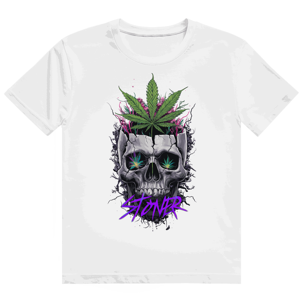 Heavy Cotton T-Shirt - Stoner Art Print | Division420®