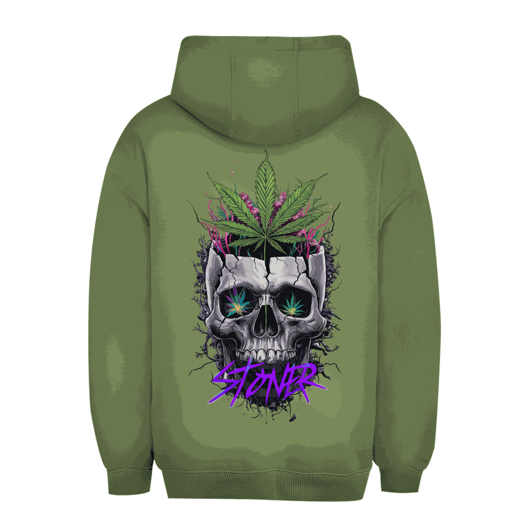 Unisex Oversize Hoodie - Stoner Art Print | Division420®