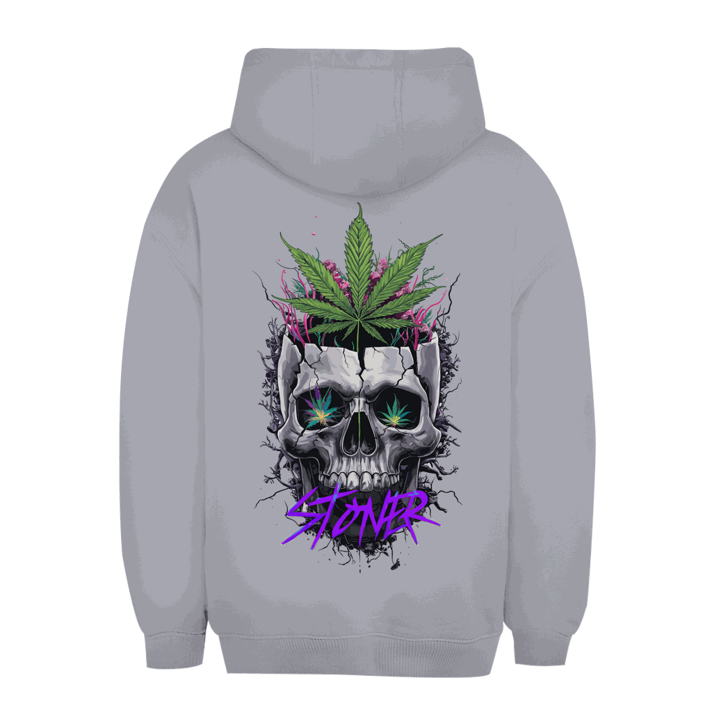 Unisex Oversize Hoodie Division420 urbaner Stil bequemer Oversize-Schnitt mit Stoner Art Print