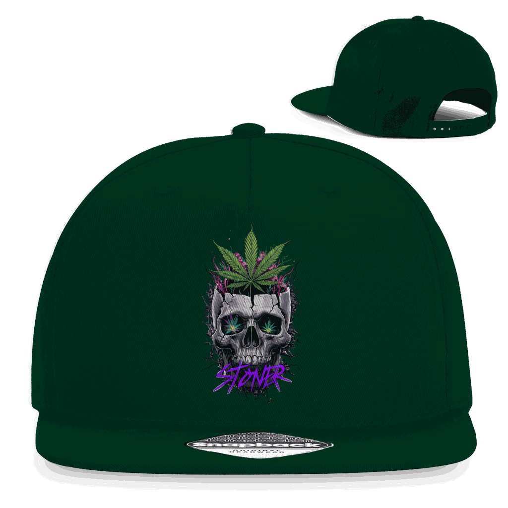 Snapback Rapper Cap - Stoner Art Print | Division420®