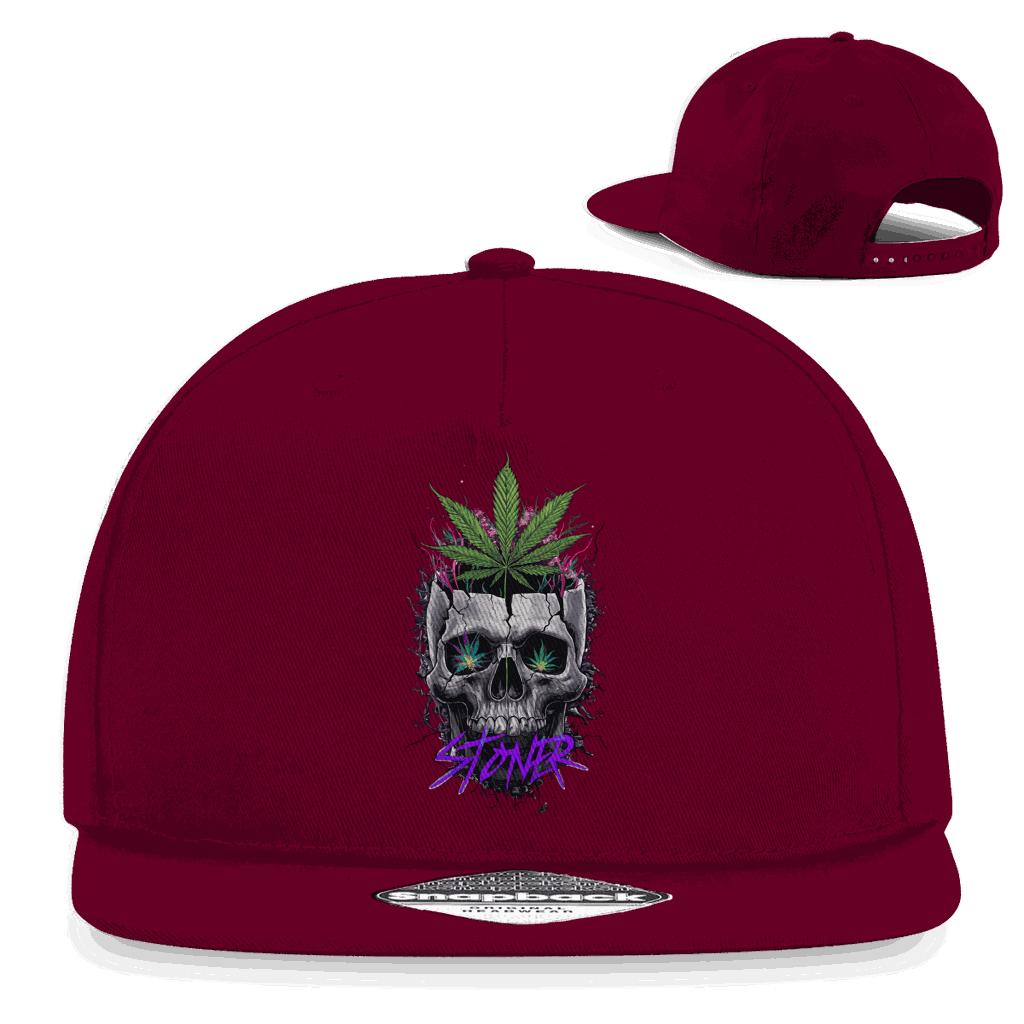 Snapback Rapper Cap - Stoner Art Print | Division420®