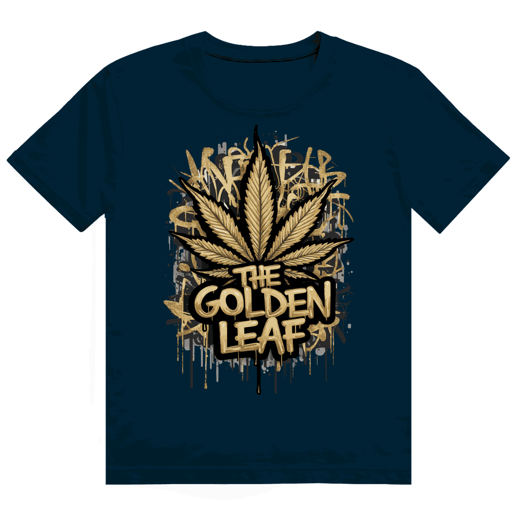 Heavy Cotton T-Shirt - The Golden Leaf | Division420®