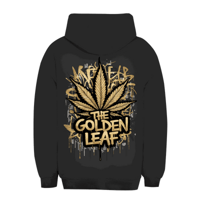 Unisex oversize hoodie The Golden Leaf by Division420 urban style confort quality sustainable cotton blend size chart