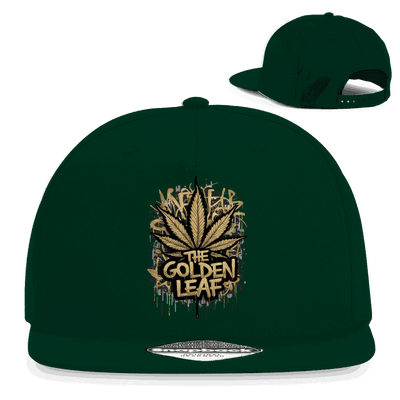 Snapback Rapper Cap - The Golden Leaf | Division420®