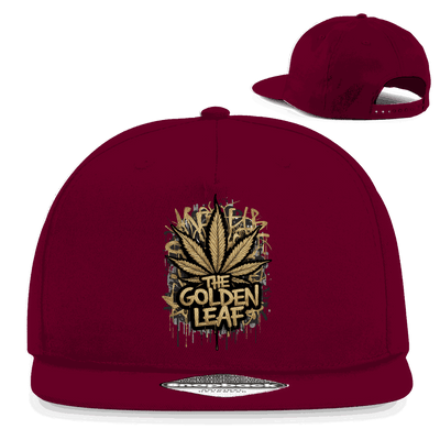 Snapback Rapper Cap - The Golden Leaf | Division420®