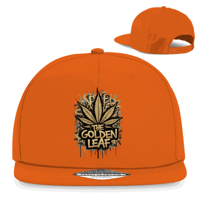 Snapback Rapper Cap - The Golden Leaf | Division420®