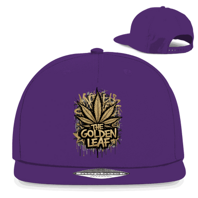 Snapback Rapper Cap - The Golden Leaf | Division420®