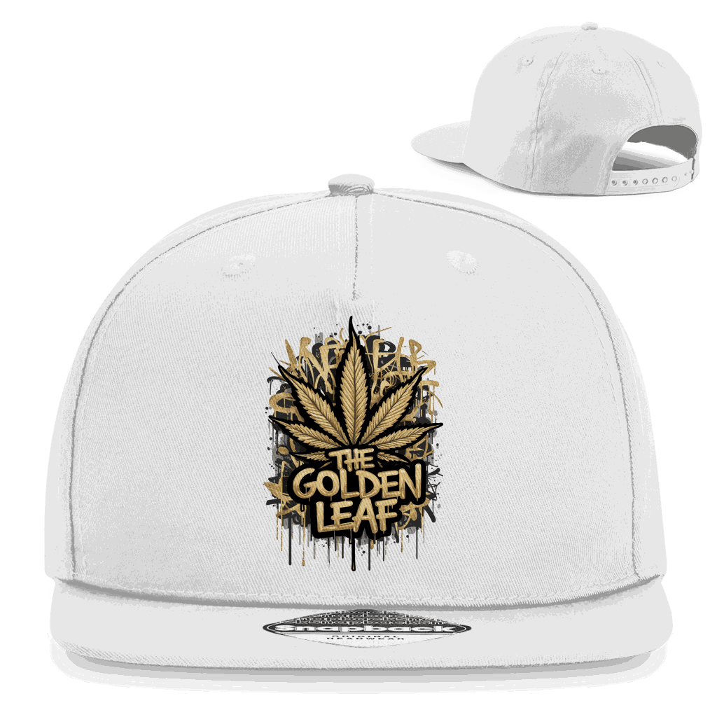 Snapback Rapper Cap - The Golden Leaf | Division420®
