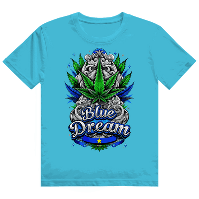 Größentabelle für Heavy Cotton T-Shirt Blue Dream Art Print von Division420