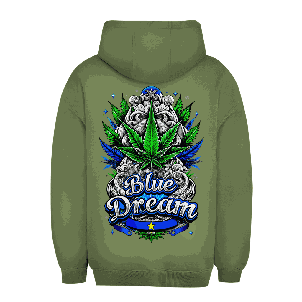 Unisex Oversize Hoodie - Blue Dream Art Print | Division420®