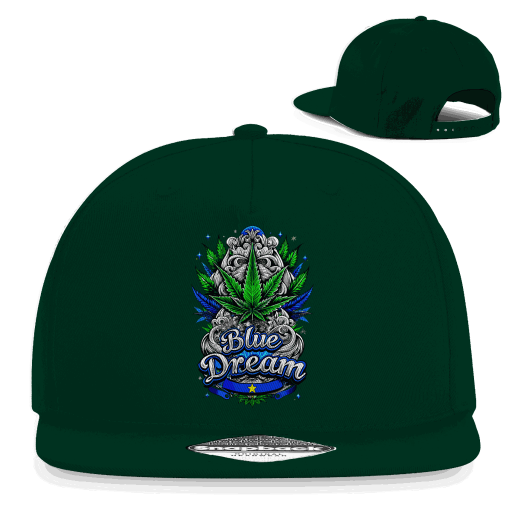 Snapback Rapper Cap - Blue Dream Art Print | Division420®