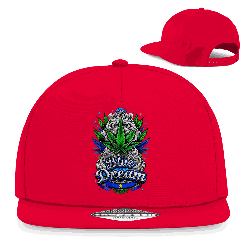 Snapback Rapper Cap - Blue Dream Art Print | Division420®