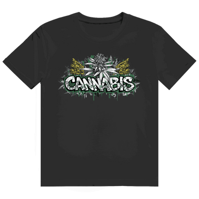 Heavy Cotton T-Shirt - Cannabis Art Print | Division420®