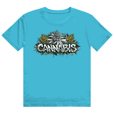 Heavy Cotton T-Shirt - Cannabis Art Print | Division420®