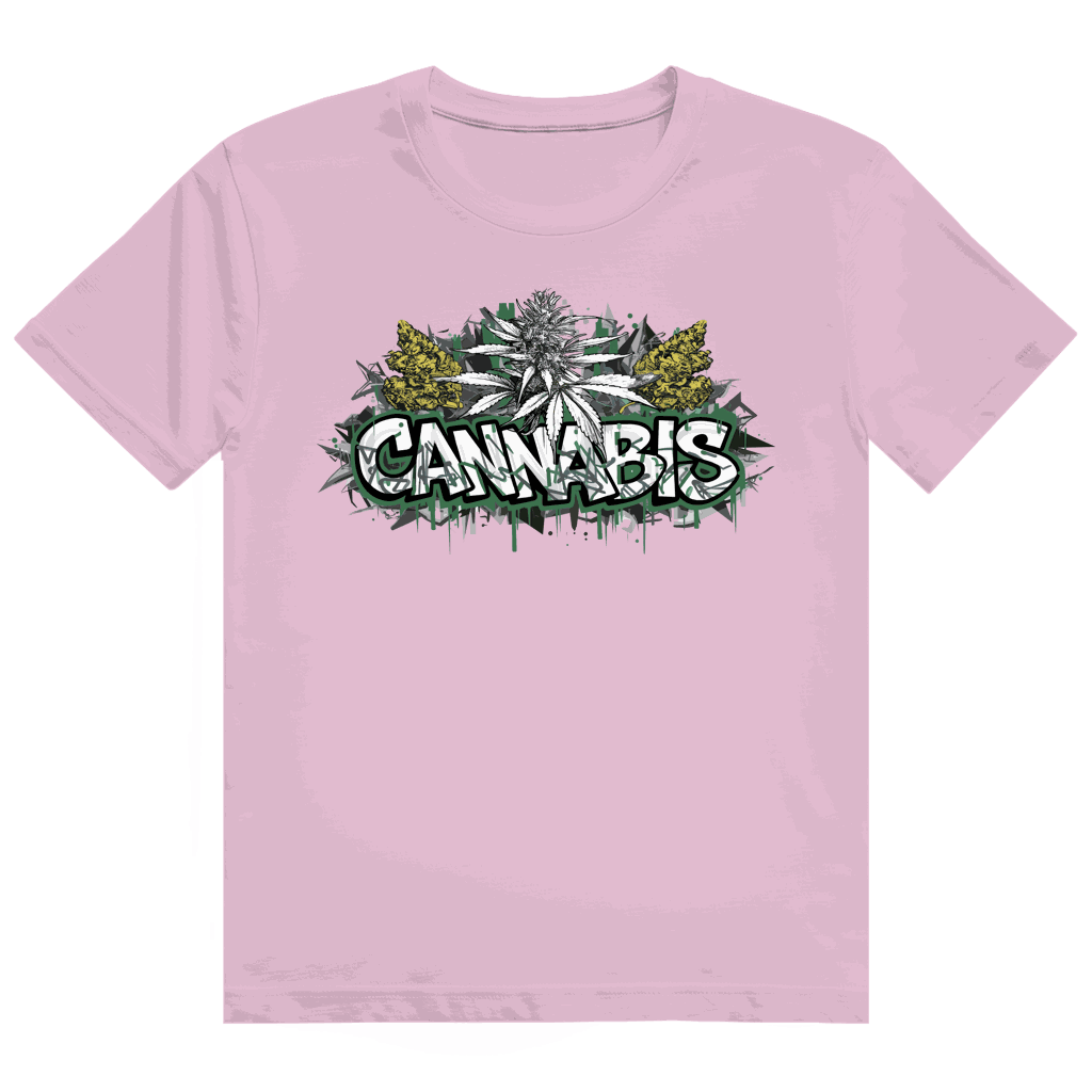 Heavy Cotton T-Shirt - Cannabis Art Print | Division420®